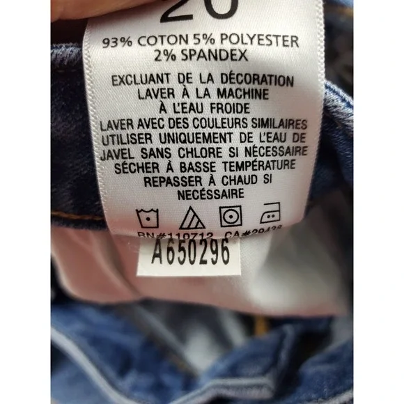 Driftwood Womens Jeans W40 L24 Petite Royce Straight Ankle  Indigo Detached - Picture 9 of 15